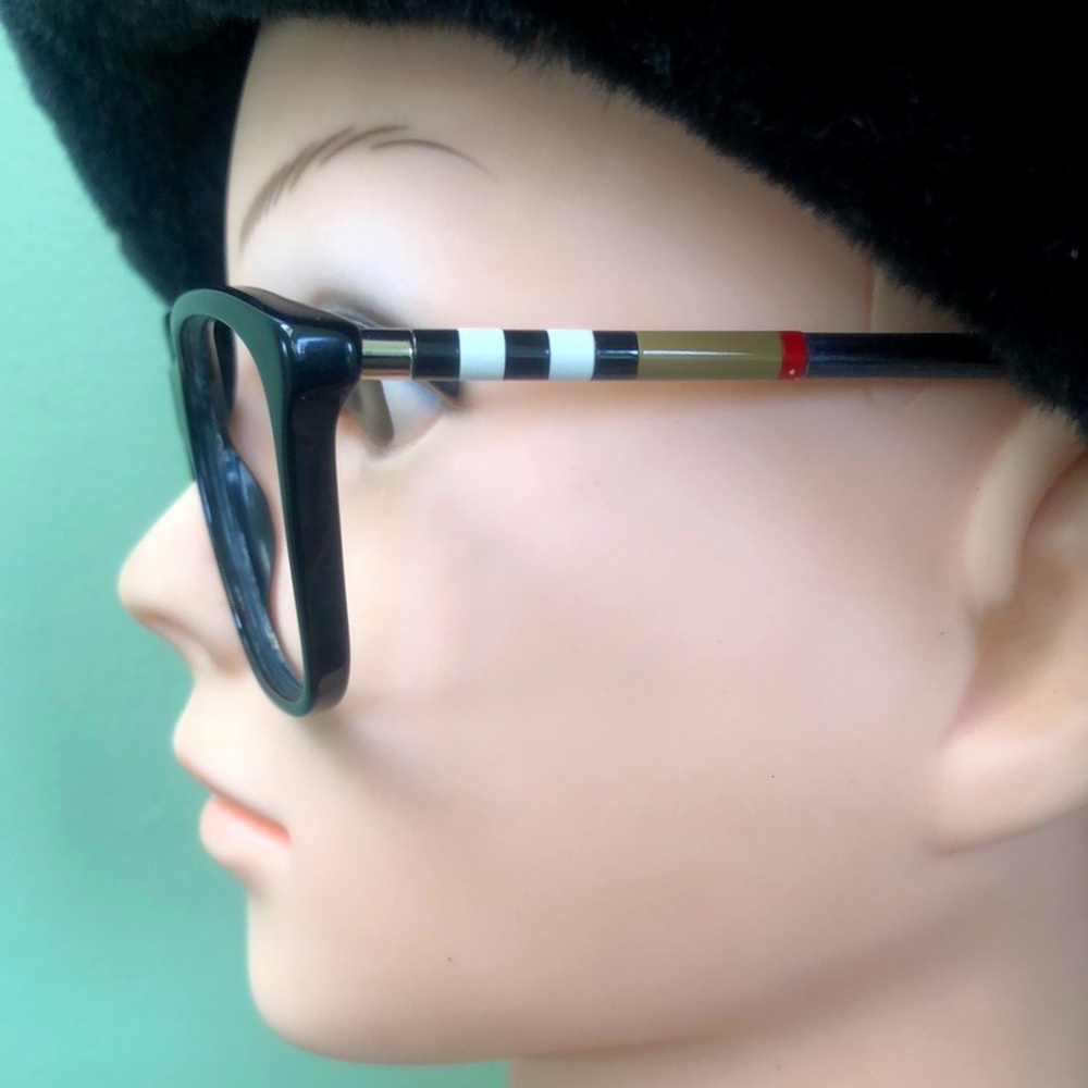 Burberry Square Plastic Frames Only Eyeglasses By… - image 1